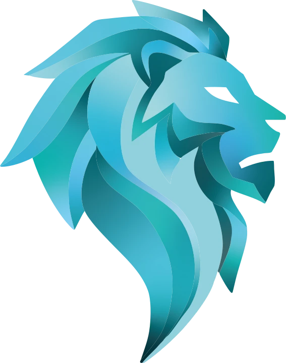 Logo de Lion Fitness: una cabeza de león